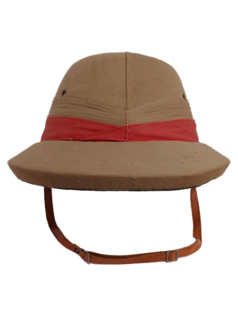 Vintage 1930s/Early 1940s Indian Pith Hat Made in India Pre-Partition
